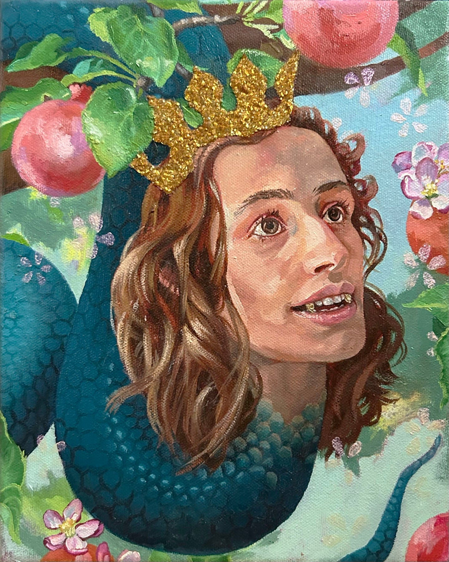 Nicole Rossi, Artist as Eve as Snake