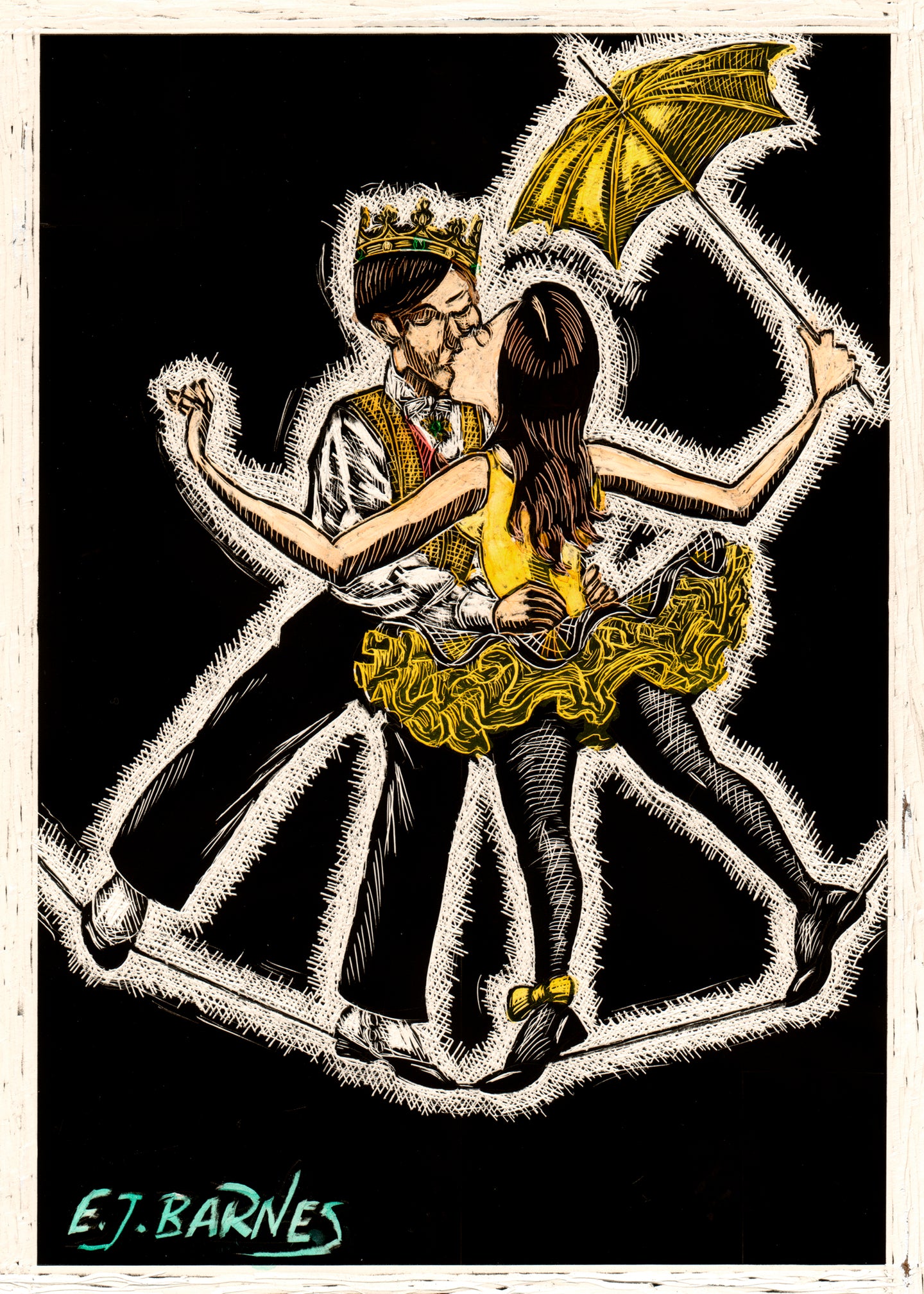E. J. Barnes, Le Roi de coeur