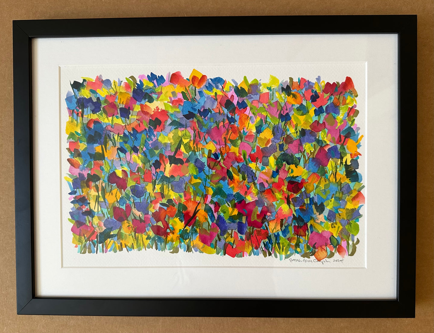 Sarah Connell Campbell, Hockney Flowers