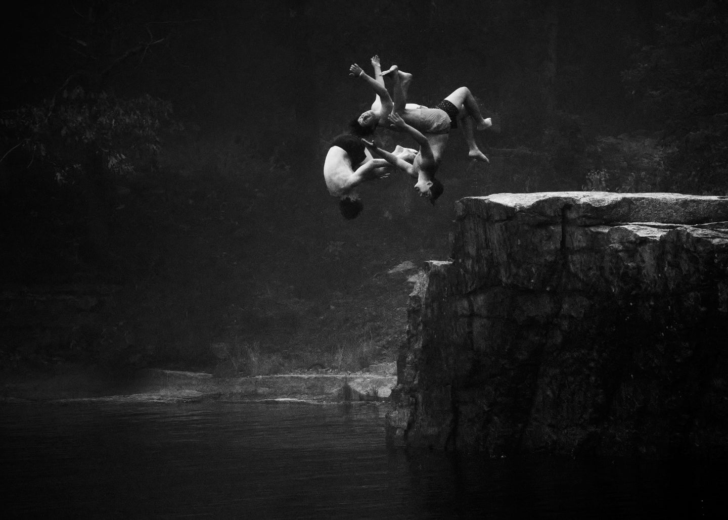Jesse Kieffer, Quarry Jumping in Wildfire Smoke