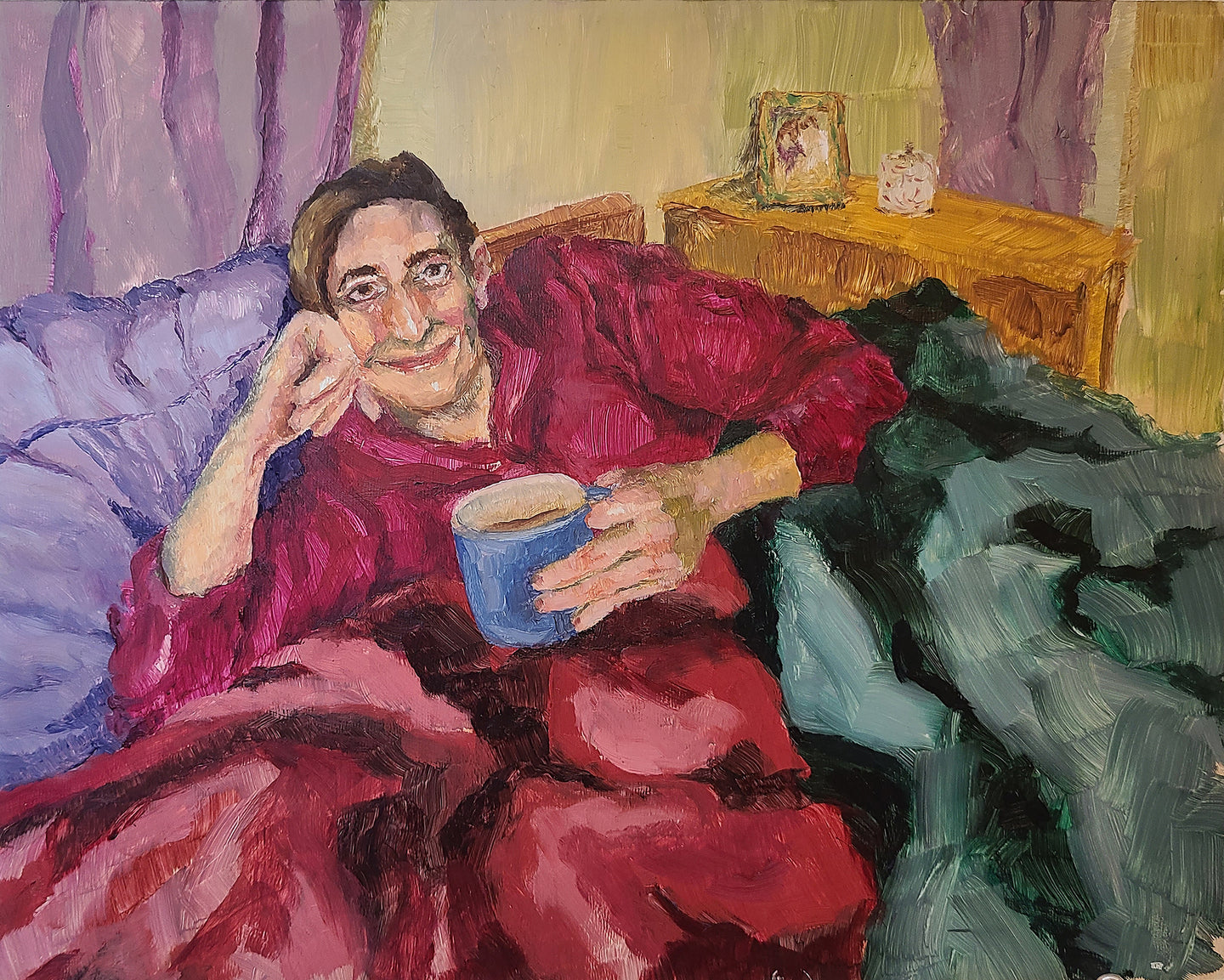 Amanda Pickler, Coffee In Bed